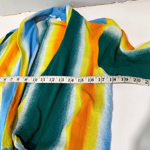 BCBGeneration waterfall cardigan 3/4 bell sleeves - Picture 7 of 8